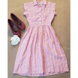 CHRISTY DAWN Red/White Stripe Piper Dress